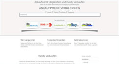 Desktop Screenshot of handy-verkauf.org