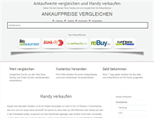 Tablet Screenshot of handy-verkauf.org